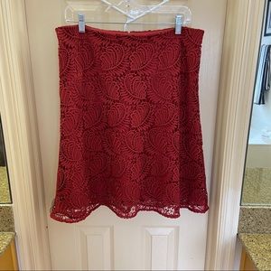 Set of 2 Skirts - Red & Blue